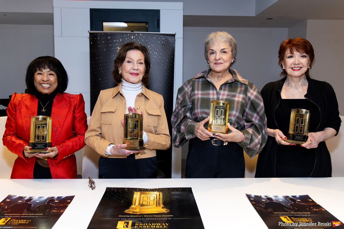 Baayork Lee, Kelly Bishop, Priscilla Lopez, Donna McKechnie at 