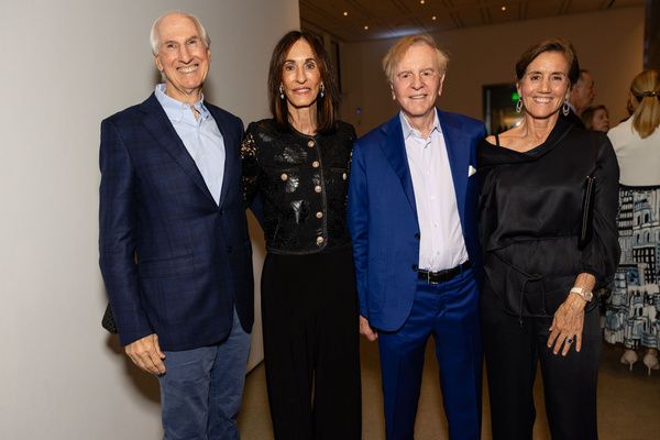 David Frisbie, Diane Sculley, John Sculley and Suzanne Frisbie Photo