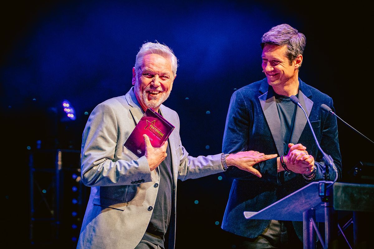 Brian Conley & Vernon Kay  at 