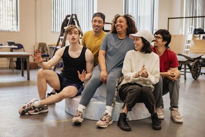 James Spence, Marc Pickering, Mia Jerome, Claire-Maire Hall, Luke Latchman  Photo