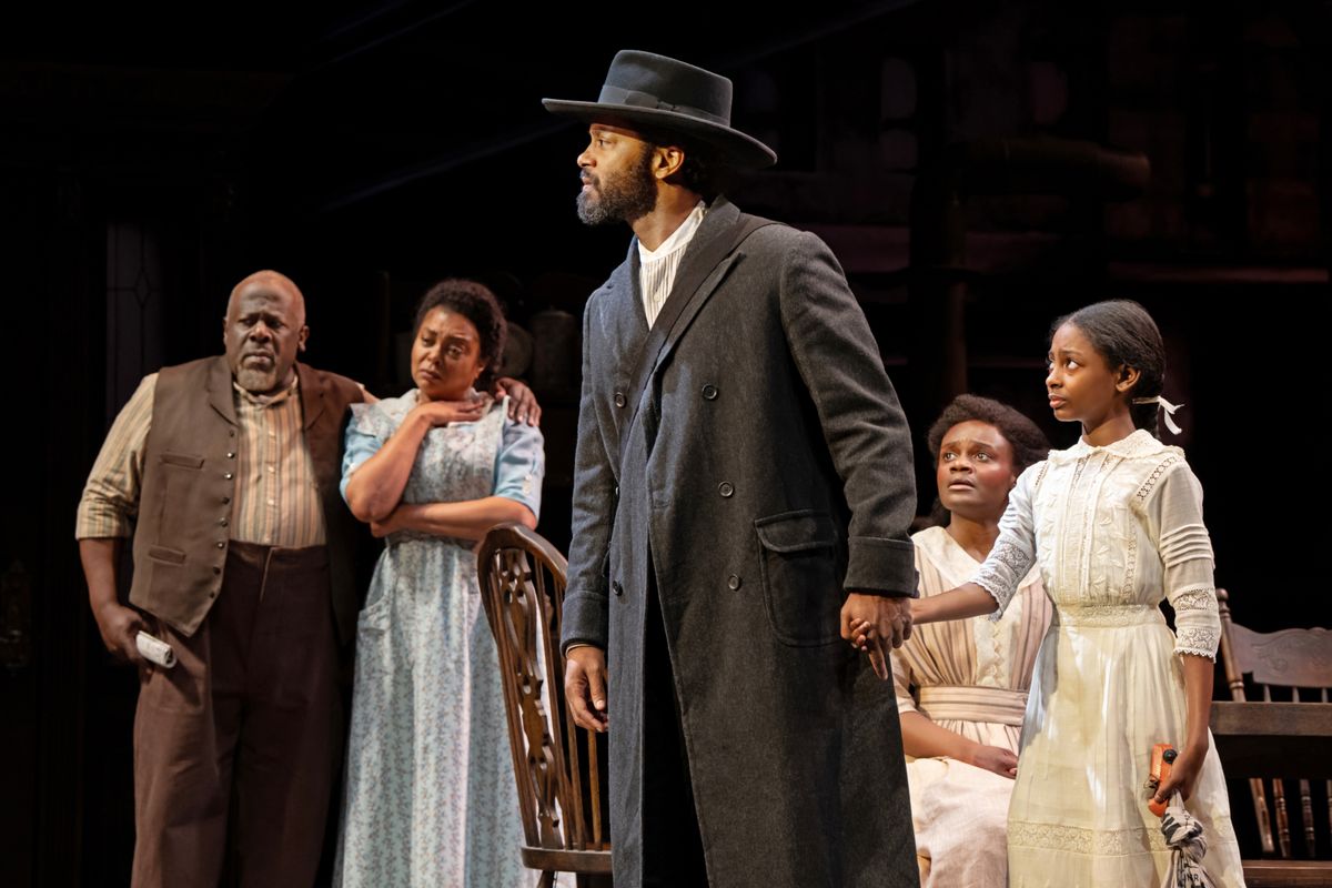 Joshua Boone and the Cast of JOE TURNER'S COME AND GONE at 