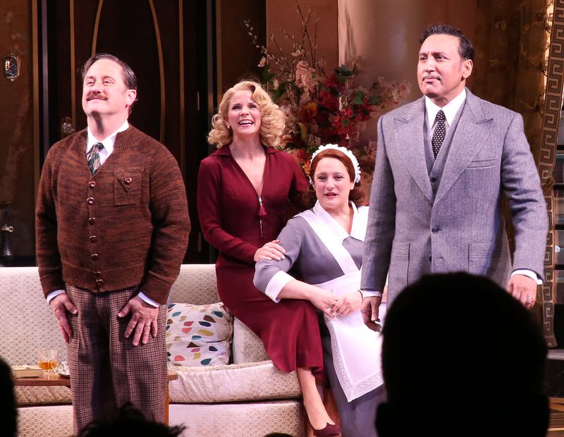 Photos: Rose Byrne, Kelli O'Hara, and the FALLEN ANGELS Cast Takes Opening Night Bows — photo 2 of 11