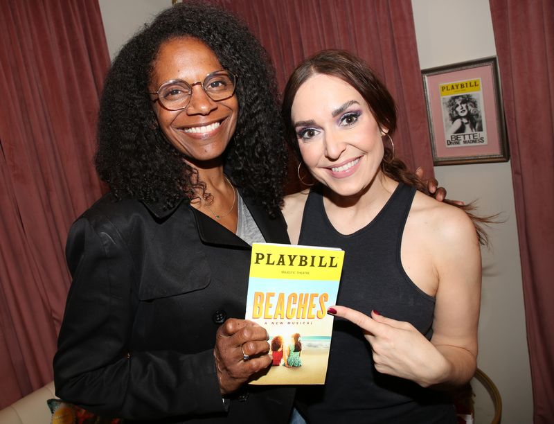 Photos: Audra McDonald and Bonnie Milligan Visit BEACHES on Broadway — photo 6 of 8