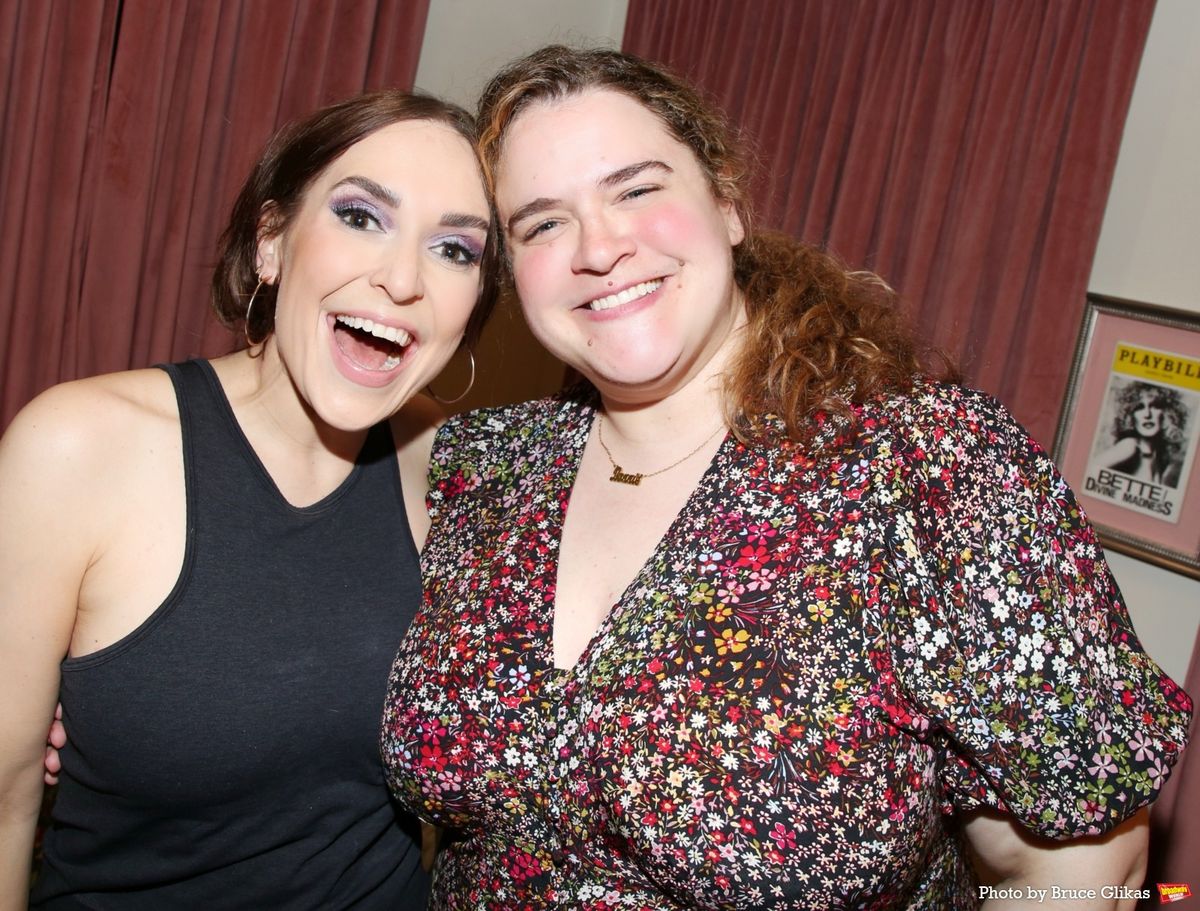 Jessica Vosk and Bonnie Milligan at 