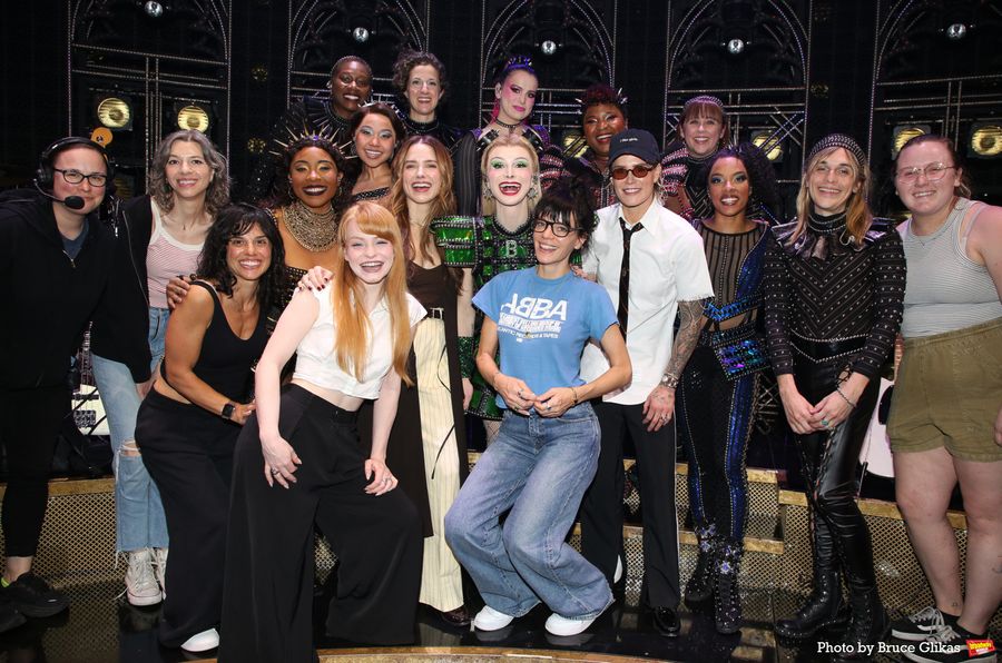 Photos: Lily Allen Visits SIX and Meets the Queens Backstage Image