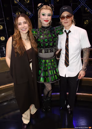 Sophia Bush, Dylan Mulvaney and Ashlyn Harris Photo