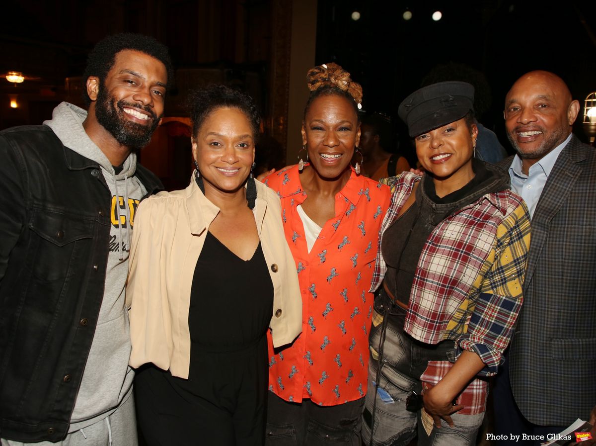 Joshua Boone, Rema Webb, Kecia Lewis, Taraji P. Henson  at 