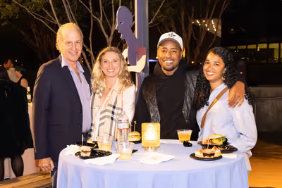 RIchard Reisman, Katrina Keski-Kastari, Stanley Andrew Jackson, and guest Photo