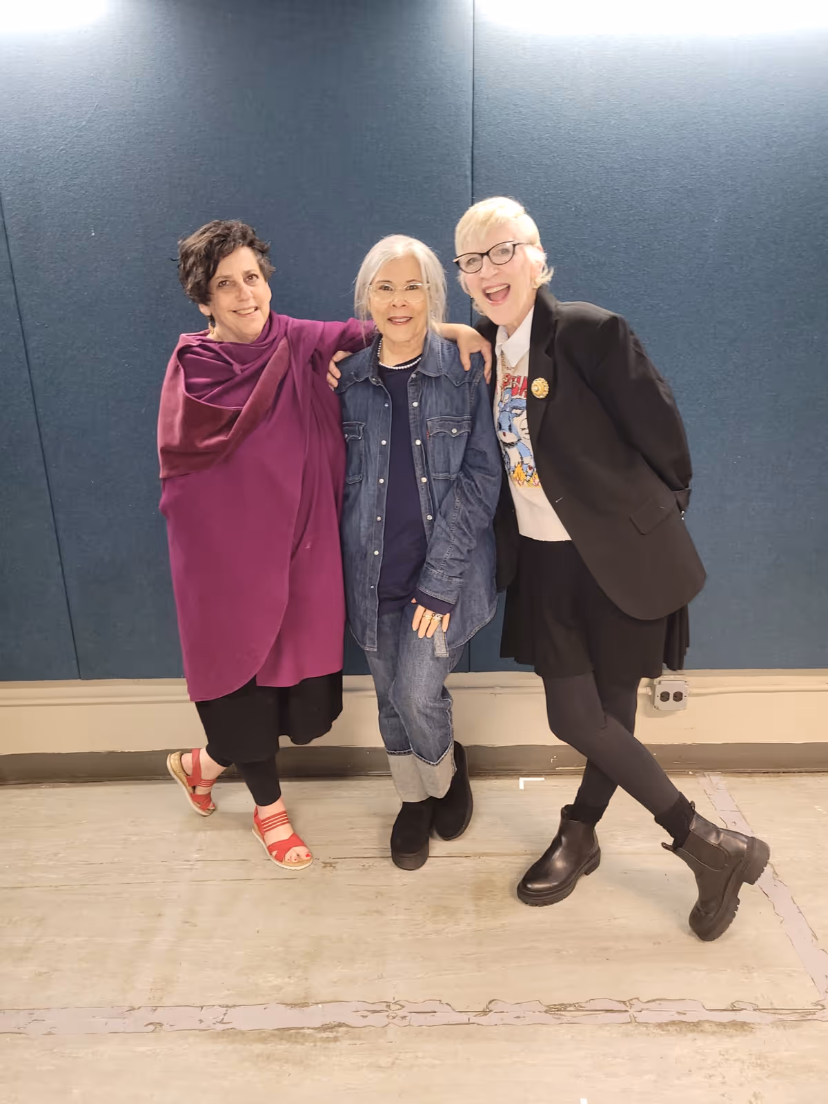 Susan Charlotte, Roberta Wallach, Lisa Lamponelli
 at 