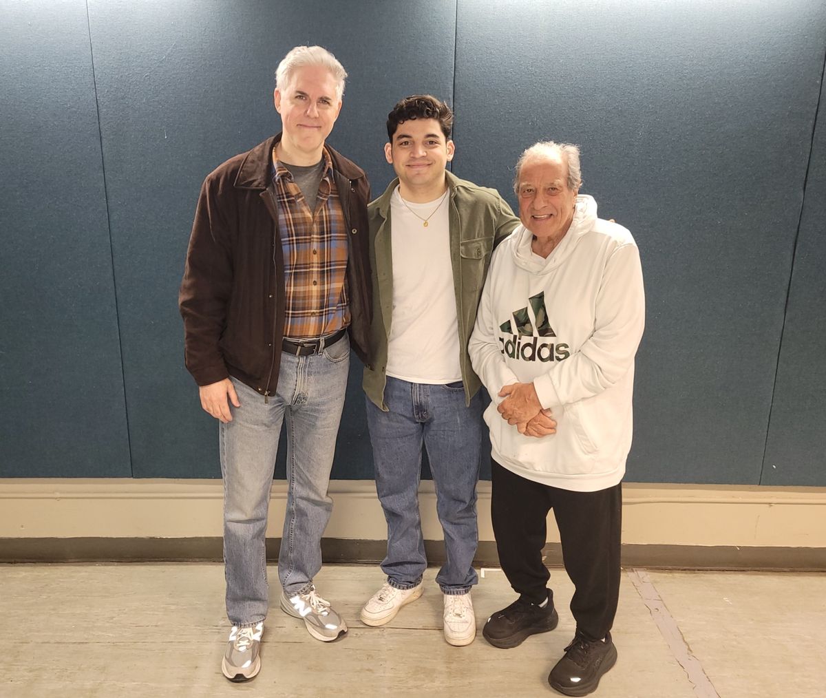 Ian Lithgow, Johnny Anthony, Dan Grimaldi
 at 