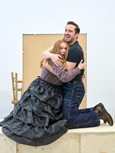 Catherine Tate and Dino Fetscher Photo