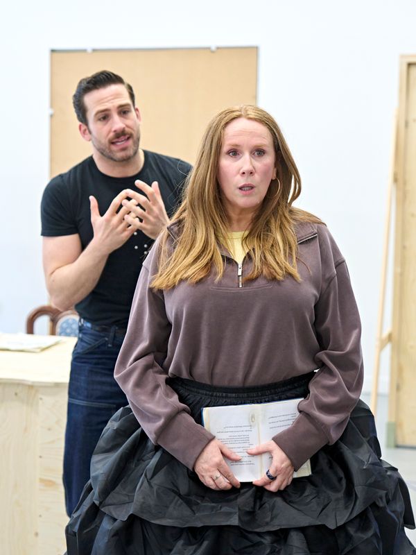 Catherine Tate and Dino Fetscher Photo
