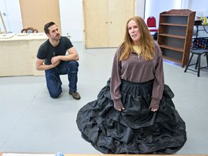 Catherine Tate and Dino Fetscher Photo