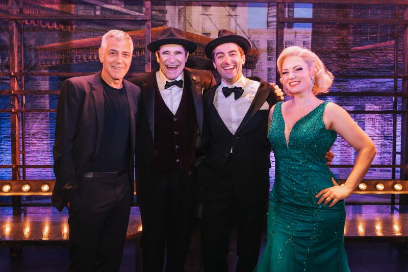 Photos: George Clooney Visits Richard Kind at THE PRODUCERS — photo 3 of 8