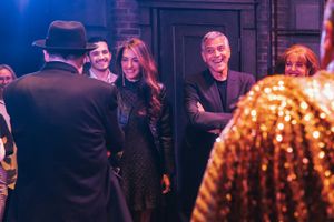 Amal Clooney and George Clooney Photo