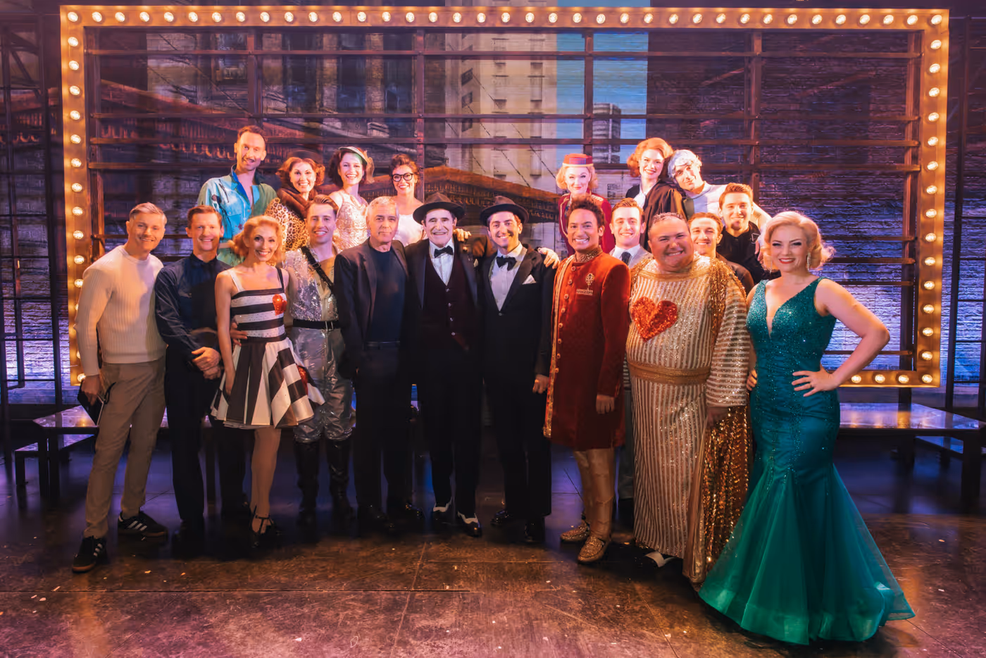 Photos: George Clooney Visits Richard Kind at THE PRODUCERS  Image
