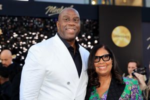 Magic Johnson and Cookie Johnson @ BroadwayWorld Magic Johnson and Cookie Johnson Photo