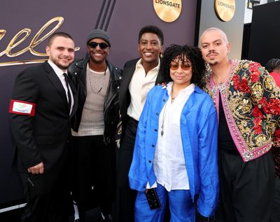 Prince Jackson, Austin Brown, Joseph David-Jones, Raven-Symoné and Evan Ross  Photo