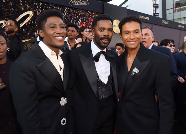 Joseph David-Jones, Colman Domingo, and Jaafar Jackson Photo