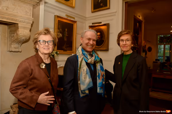 Maru Henninger, Richard G. Weinberg and Pamela Singleton Photo
