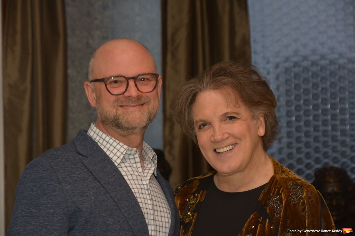 Carl Andress and Charles Busch at 