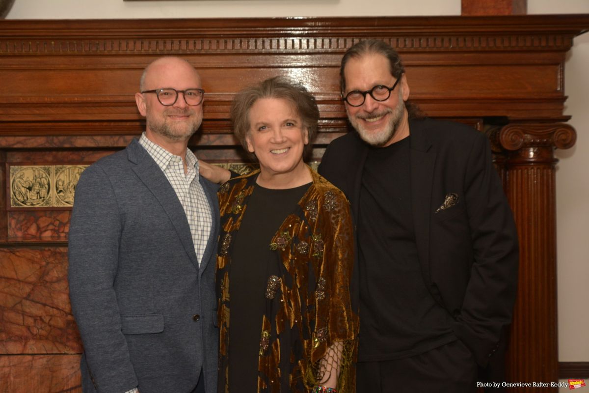 Carl Andress, Charles Busch and David Staller at 