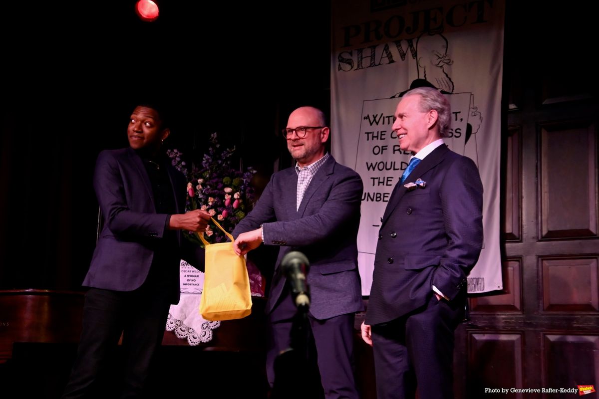 Isaiah Josiah, Carl Andress and Richard G. Weinberg at 