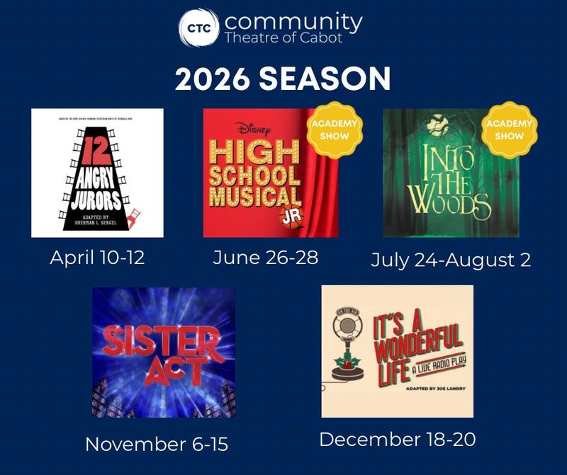 Feature: 12 ANGRY JURORS at Community Theatre Of Cabot Image