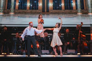 Tyler John Logan, Tamrin Goldberg, Susan Egan Photo