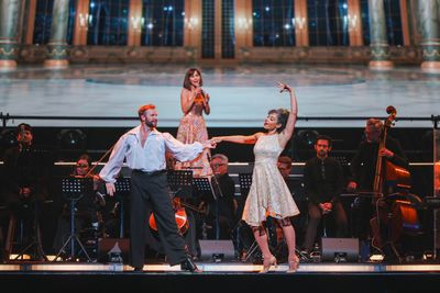 Tyler John Logan, Tamrin Goldberg, Susan Egan Photo