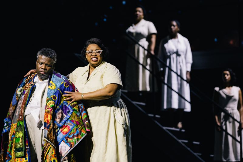 Photos: avery r. young's SAFRONIA Opens at Lyric Opera of Chicago — photo 1 of 27