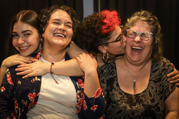 Mayelah Barrera, Cristina Contreras, Sara Ornelas, and Johanna Carlisle-Zepeda Photo
