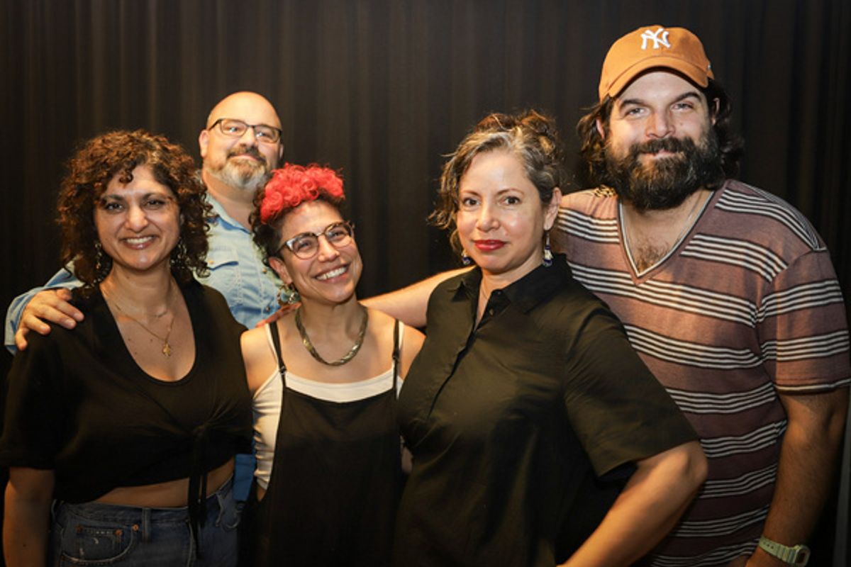 Meropi Peponides, Beto O'Byrne, Sara Ornelas, Rebecca Marti  nez, and Julia  n Mesri at 