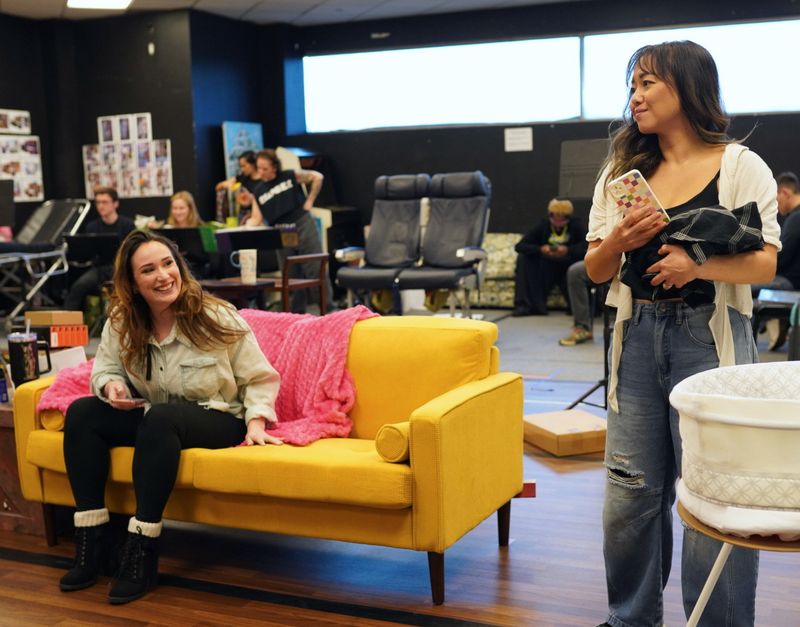 Photos: MILLENNIALS ARE KILLING MUSICALS in Rehearsal at The Colony Theatre — photo 3 of 4