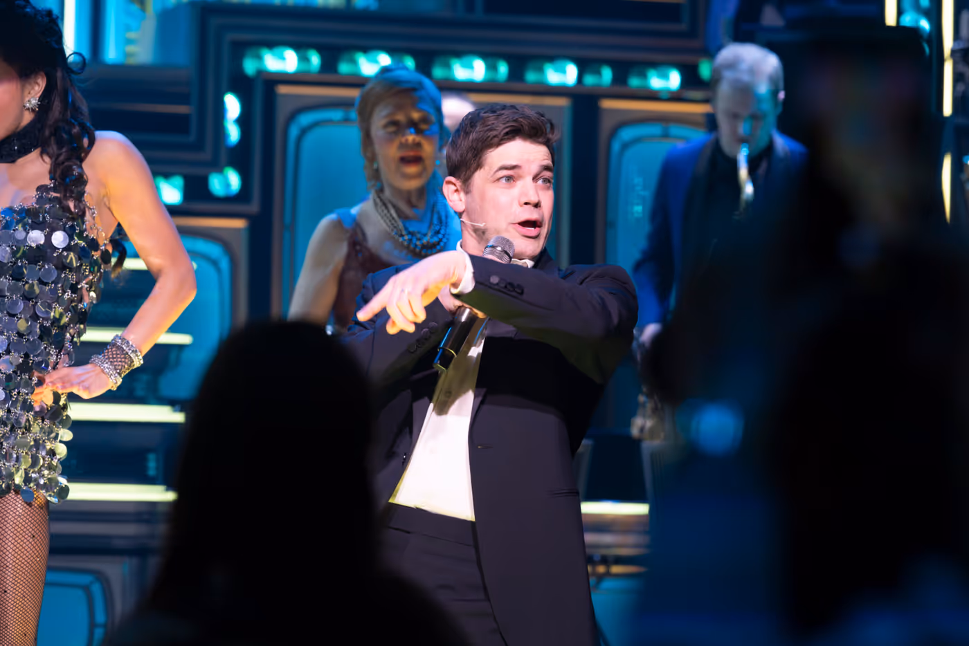 Photos: Jeremy Jordan & Carrie St. Louis Take First Bows in JUST IN TIME  Image