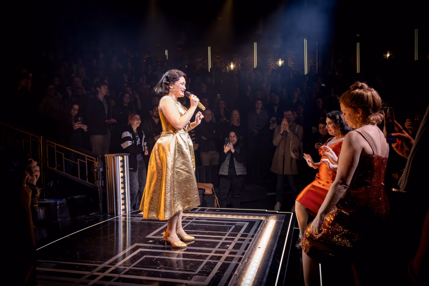 Photos: Jeremy Jordan & Carrie St. Louis Take First Bows in JUST IN TIME  Image