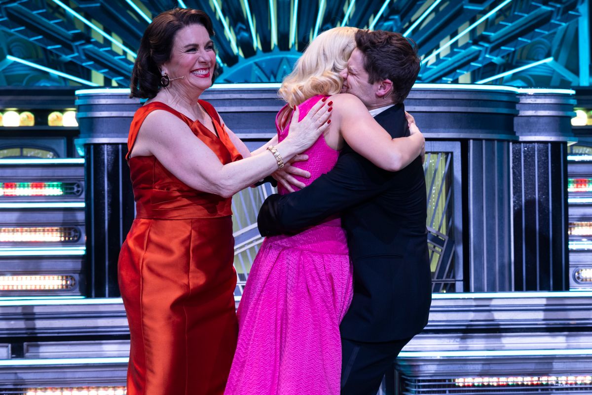 Carrie St. Louis and Jeremy Jordan at 