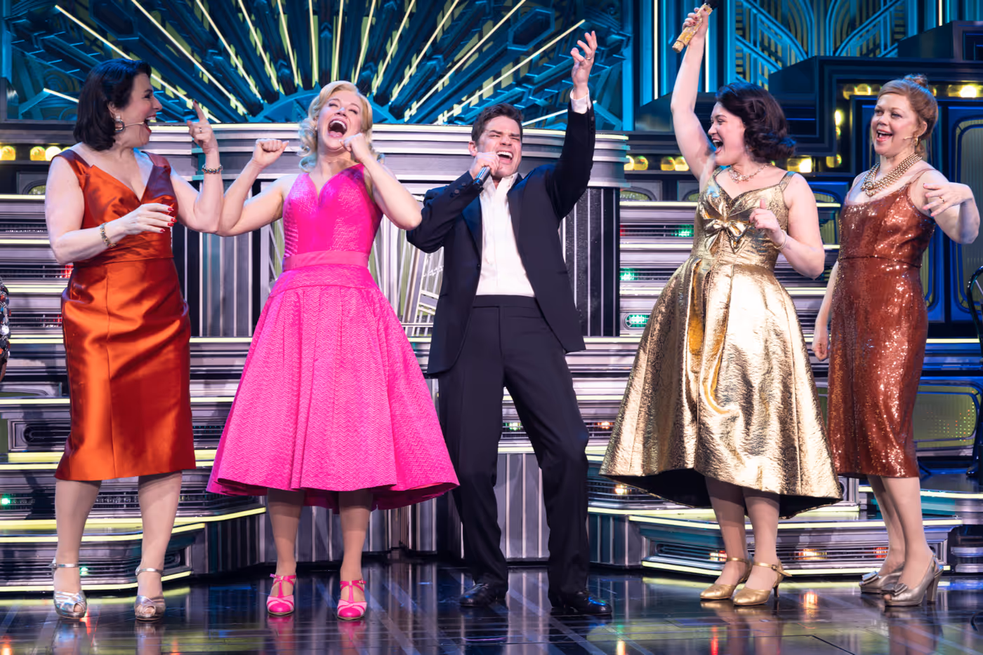 Photos: Jeremy Jordan & Carrie St. Louis Take First Bows in JUST IN TIME  Image