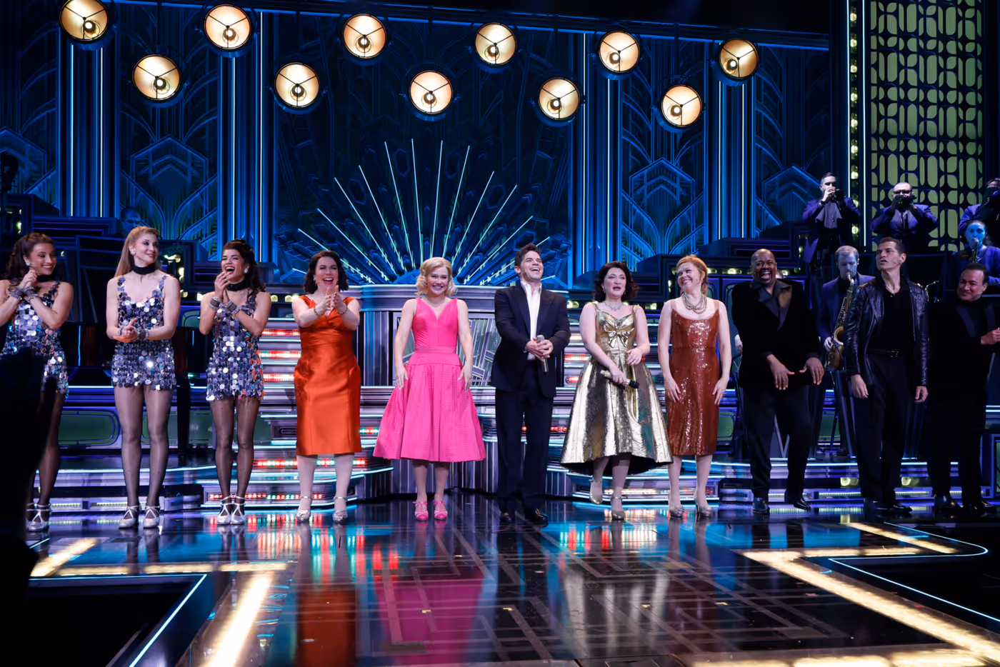 Photos: Jeremy Jordan & Carrie St. Louis Take First Bows in JUST IN TIME  Image