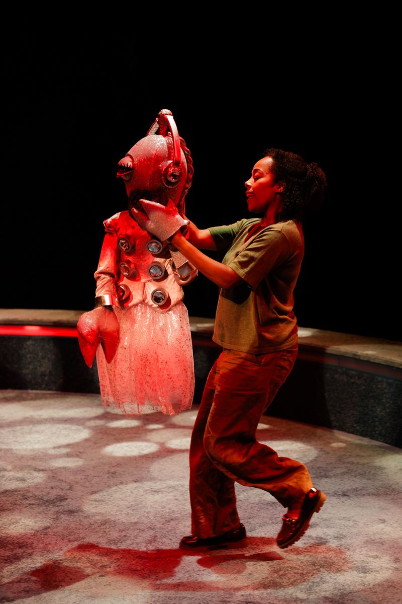 Exclusive Photos: Brittany Bradford, Emma Ramos, and Karina Curet in ALIEN GIRLS at The Old Globe Image