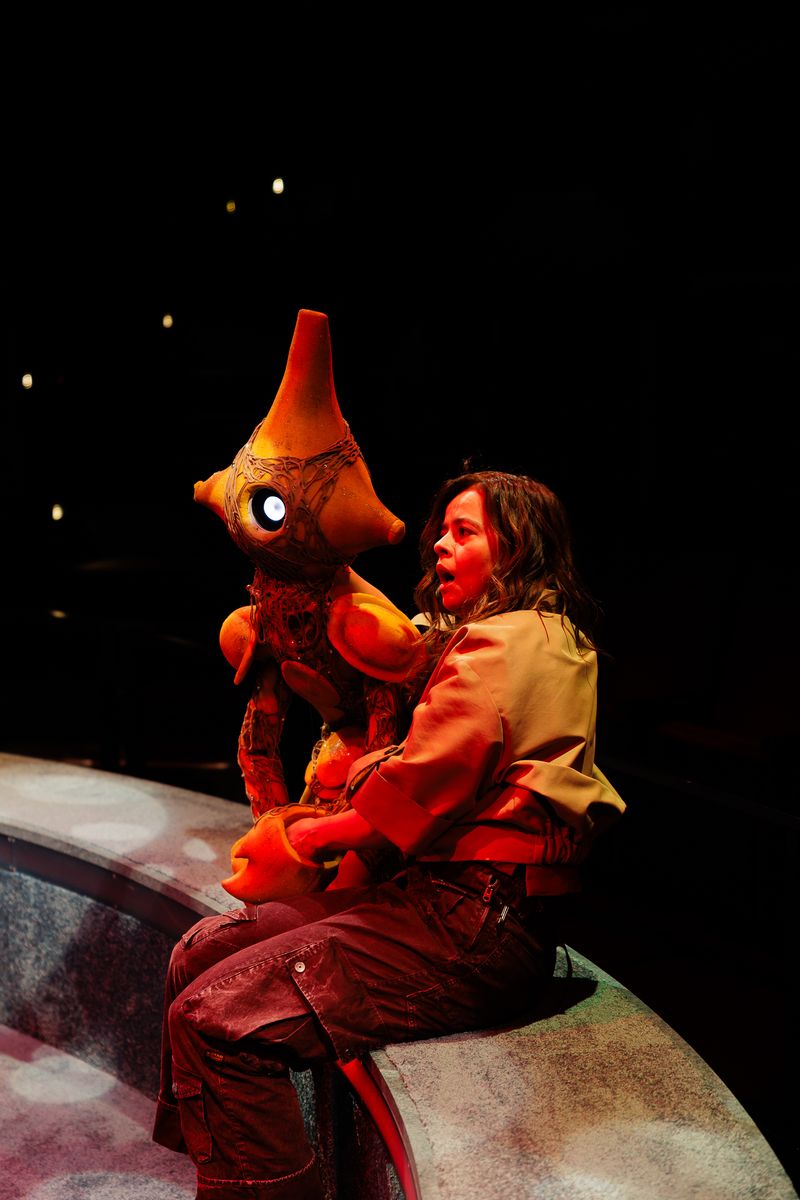 Exclusive Photos: Brittany Bradford, Emma Ramos, and Karina Curet in ALIEN GIRLS at The Old Globe Image