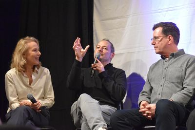 Meredith Thomas, Tom Donahue and David Rubin  Photo