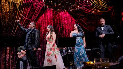 Jelani Remy, Rachel Potter, Erin McCracken and Marty Thomas Photo