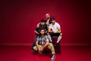 L to R: Javier David, Jaime Jos   Hern  ndez, Gabe Mart  nez, Victor Almanzar; photo  Photo