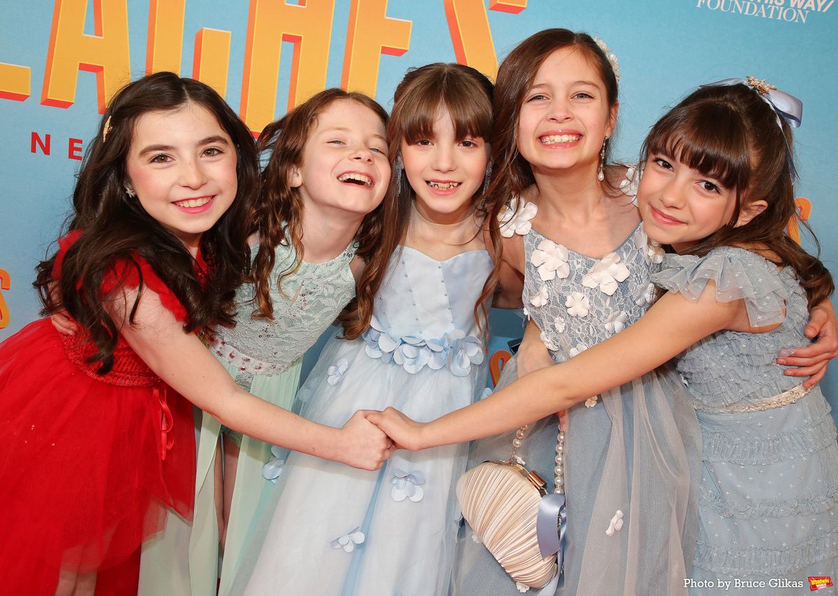 Samantha Schwartz, Harper Burns, Zeya Grace, Joelle Gully, Olive Ross-Kline  at 