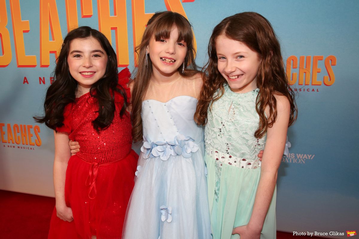 Samantha Schwartz, Zeya Grace, Harper Burns at 