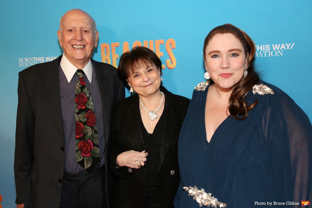 Mike Stoller,  Iris Rainer Dart, Jennifer Maloney-Prezioso at 