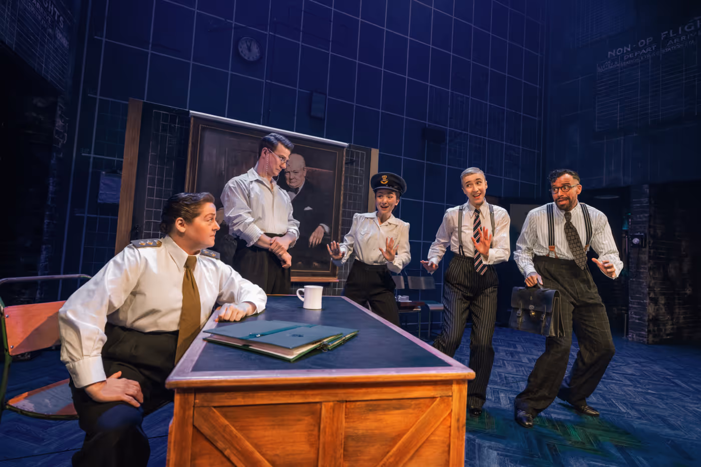 Photos: OPERATION MINCEMEAT Unveils New Look At Its All-American Broadway Cast  Image