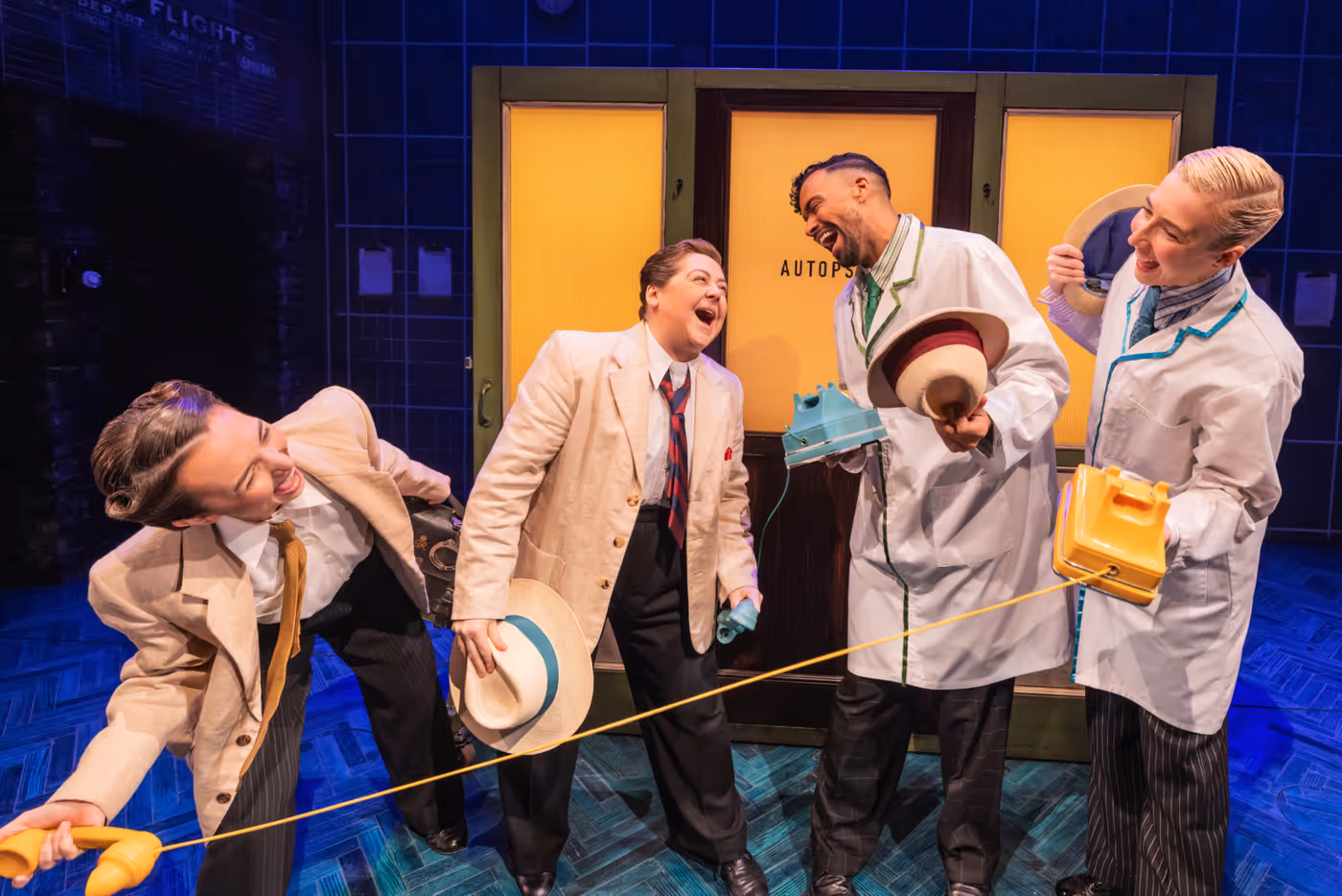 Photos: OPERATION MINCEMEAT Unveils New Look At Its All-American Broadway Cast  Image