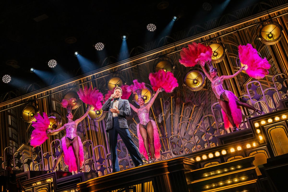Jeremy Jordan and the cast of JUST IN TIME at Photos: Jeremy Jordan, Isa Briones, and Carrie St. Louis Join JUST IN TIME On Broadway